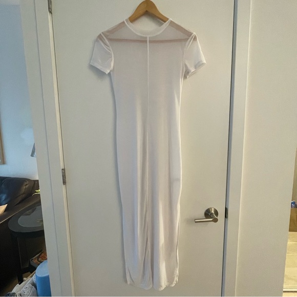 Mesh t-shirt dress - Picture 1 of 5